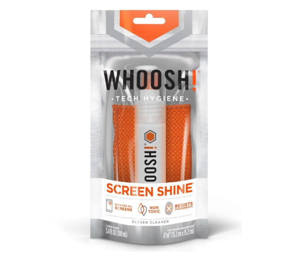 Whoosh GO XL - spray do czyszczenia ekranów 100ml + ściereczka IPCWHGOXL - 1244651 - zdjęcie 3